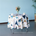 Toalha de mesa retangular personalizada toalha de mesa impressa de mesa descartável para decoração de casa